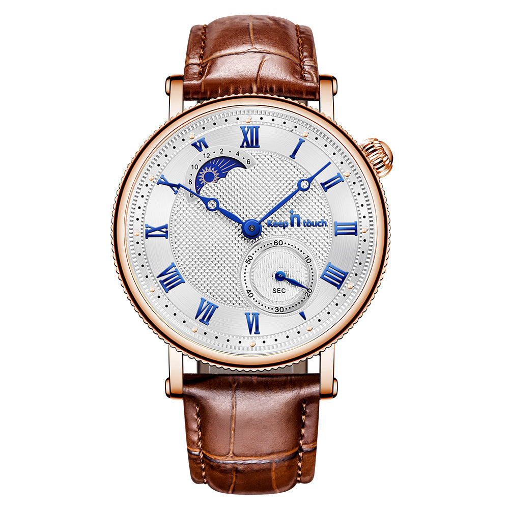 Celesté Noir™ Dual-Pin Waterproof Wristwatch - Luxurieglam