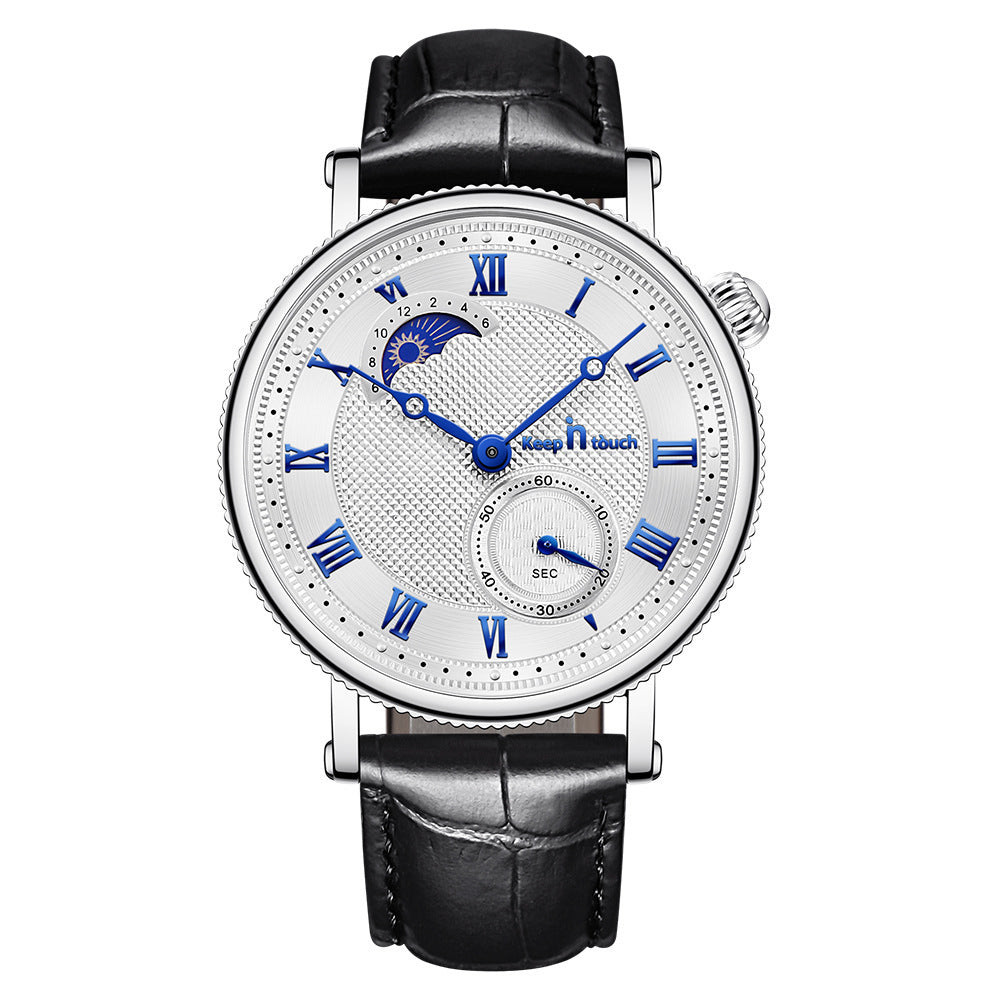 Celesté Noir™ Dual-Pin Waterproof Wristwatch - Luxurieglam