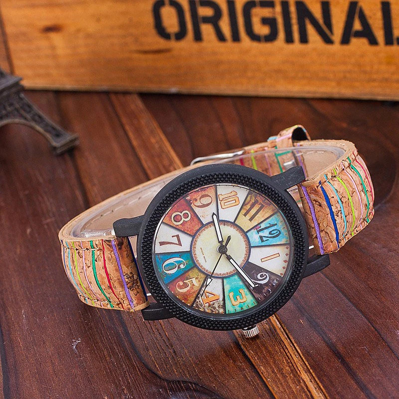 TimelessCharm™ Vintage Leather Women’s Quartz Wrist Watch - Luxurieglam