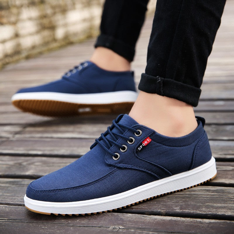 AeroStep™ Men’s Lace-Up Canvas - Luxurieglam