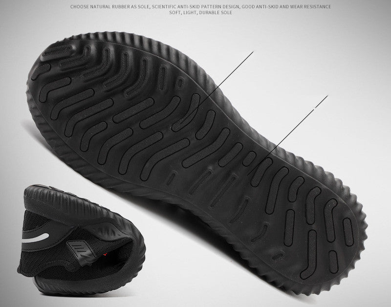 SafeStep™ Breathable Anti-Smash Work Safety Shoes - Luxurieglam
