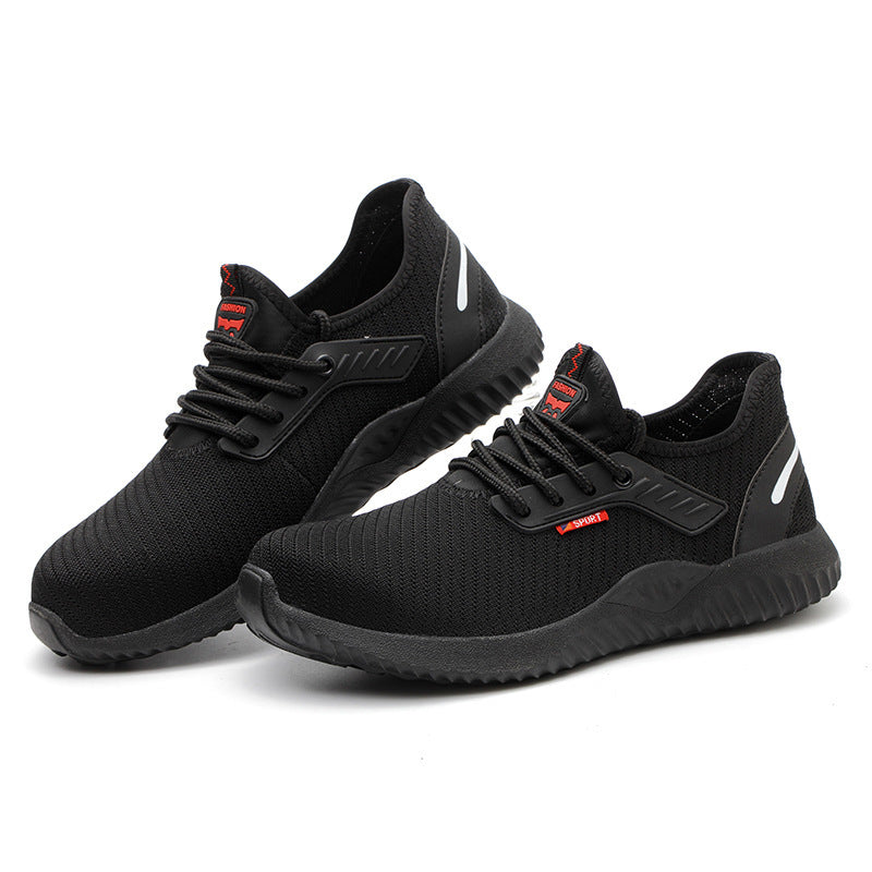 SafeStep™ Breathable Anti-Smash Work Safety Shoes - Luxurieglam