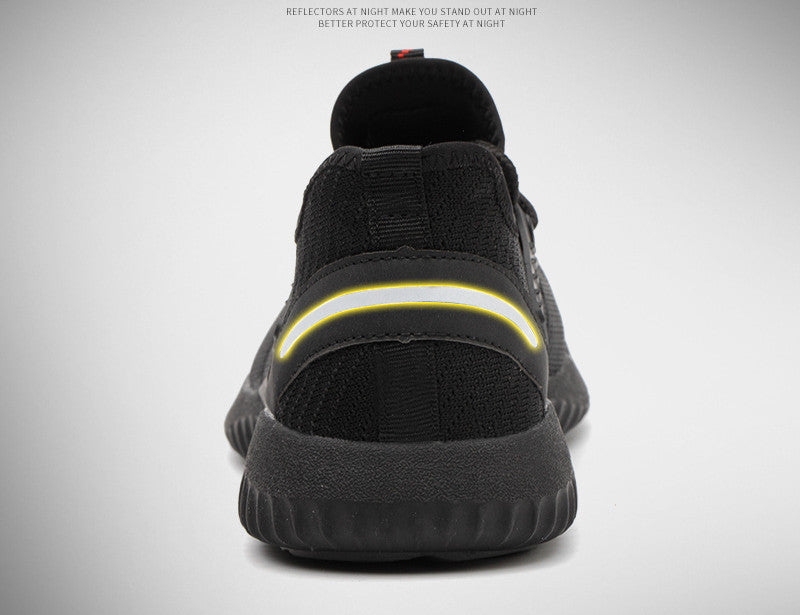 SafeStep™ Breathable Anti-Smash Work Safety Shoes - Luxurieglam