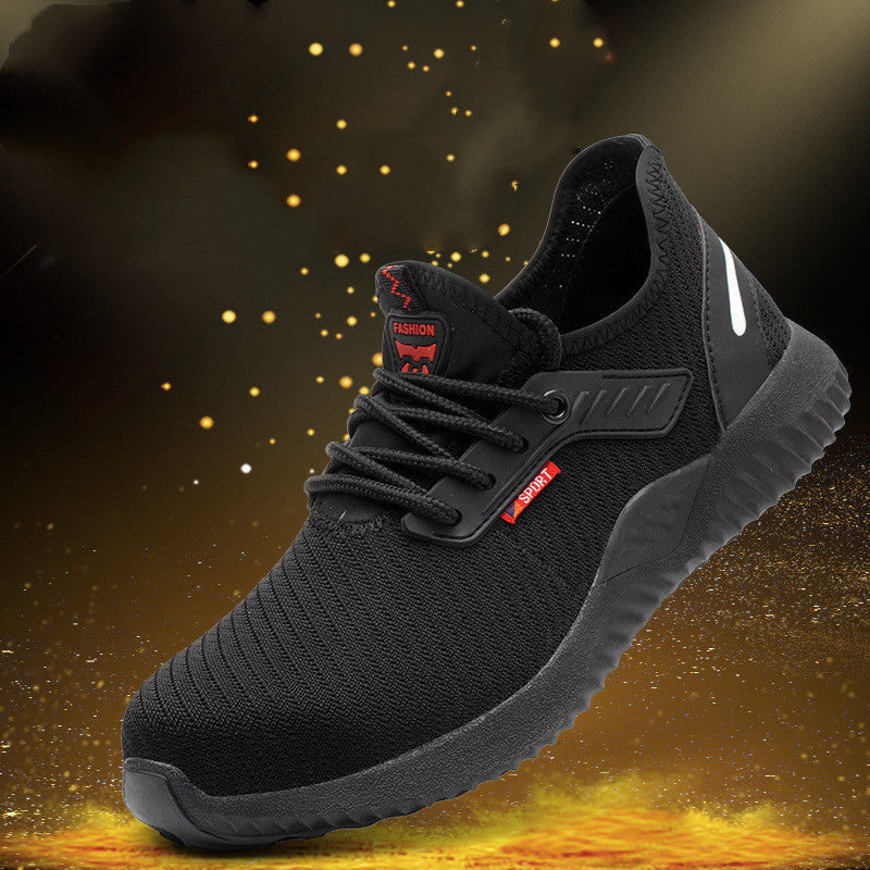 SafeStep™ Breathable Anti-Smash Work Safety Shoes - Luxurieglam