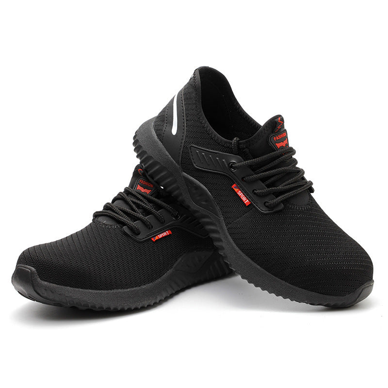 SafeStep™ Breathable Anti-Smash Work Safety Shoes - Luxurieglam