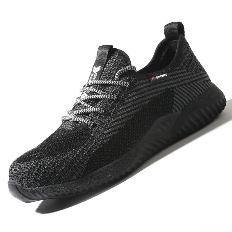 SafeStep™ Breathable Anti-Smash Work Safety Shoes - Luxurieglam