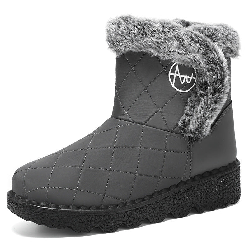 Women’s High-Top Outdoor Snow Boots - Luxurieglam