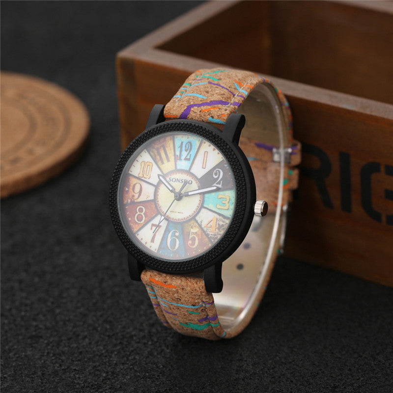 TimelessCharm™ Vintage Leather Women’s Quartz Wrist Watch - Luxurieglam
