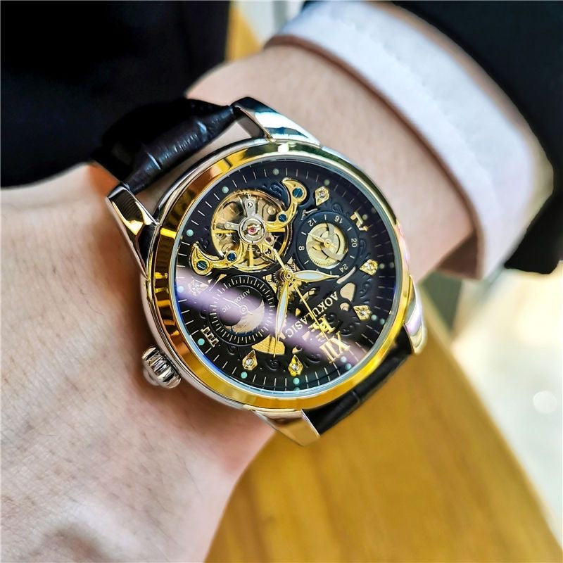 Luminaire Crest™ Vintage Automatic Watch - Luxurieglam