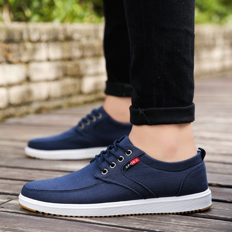AeroStep™ Men’s Lace-Up Canvas - Luxurieglam