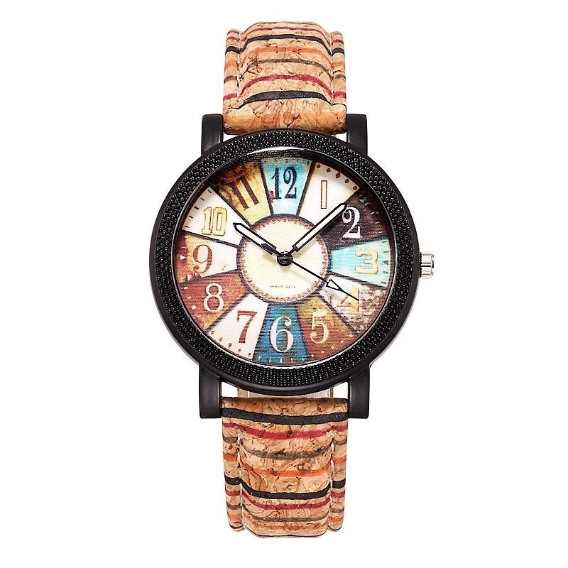 TimelessCharm™ Vintage Leather Women’s Quartz Wrist Watch - Luxurieglam
