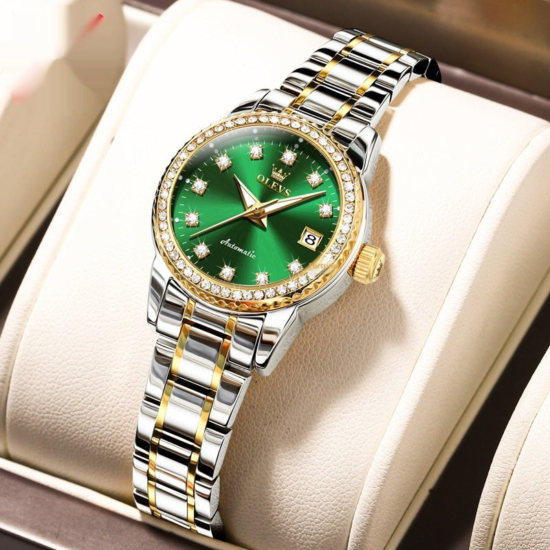 Women's All-match Casual Waterproof Mechanical Watch - Luxurieglam