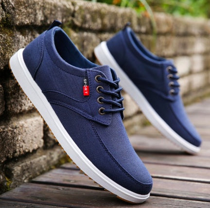 AeroStep™ Men’s Lace-Up Canvas - Luxurieglam