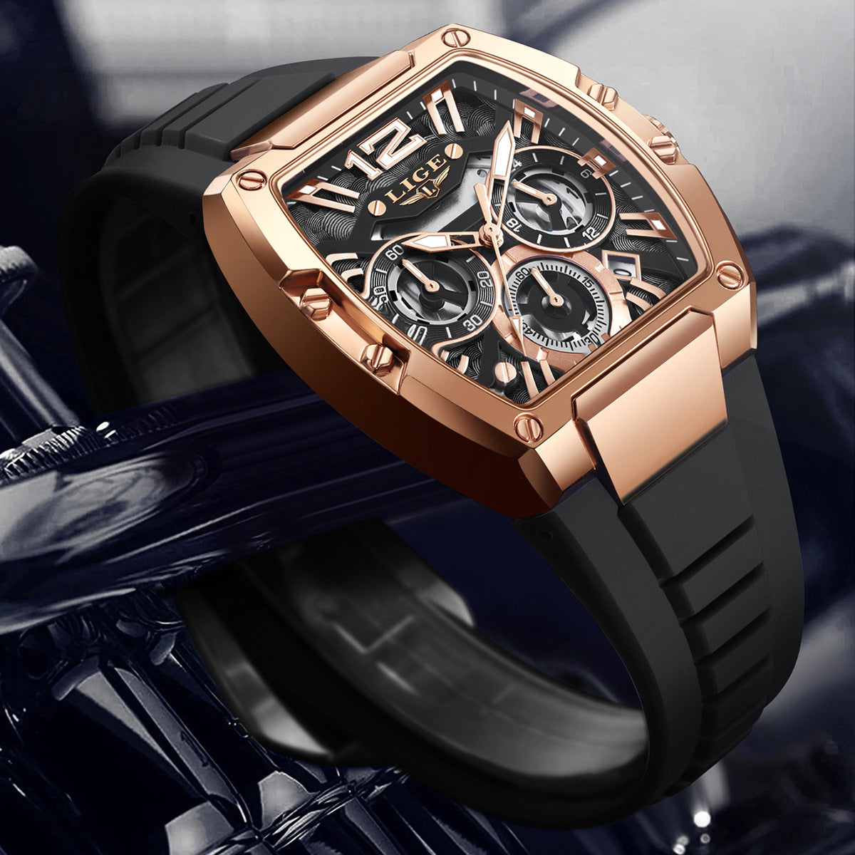 Sports Watch Multifunctional Waterproof Luminous Calendar - Luxurieglam