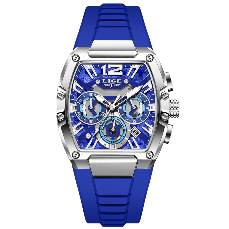 Sports Watch Multifunctional Waterproof Luminous Calendar - Luxurieglam