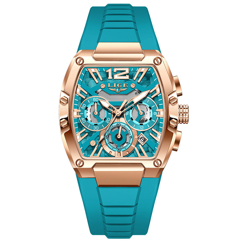 Sports Watch Multifunctional Waterproof Luminous Calendar - Luxurieglam