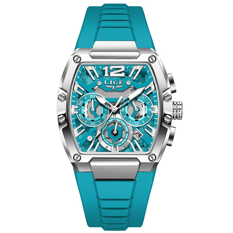 Sports Watch Multifunctional Waterproof Luminous Calendar - Luxurieglam