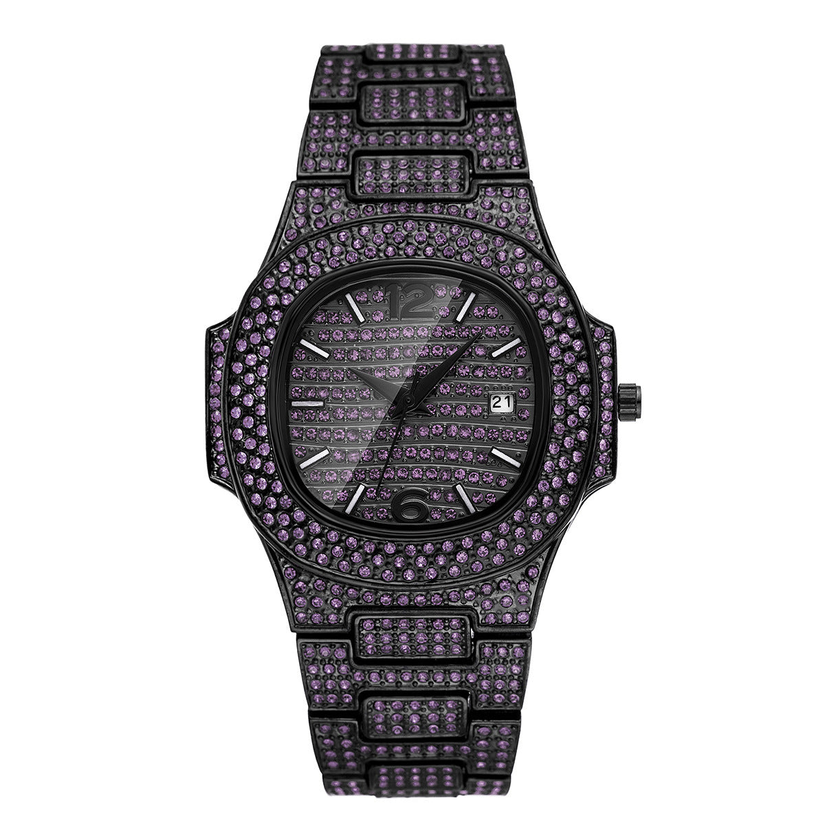 Imperial Ice™ Full-Diamond Luxury Timepiece - Luxurieglam