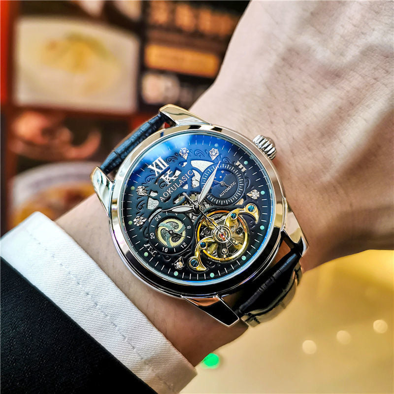 Luminaire Crest™ Vintage Automatic Watch - Luxurieglam