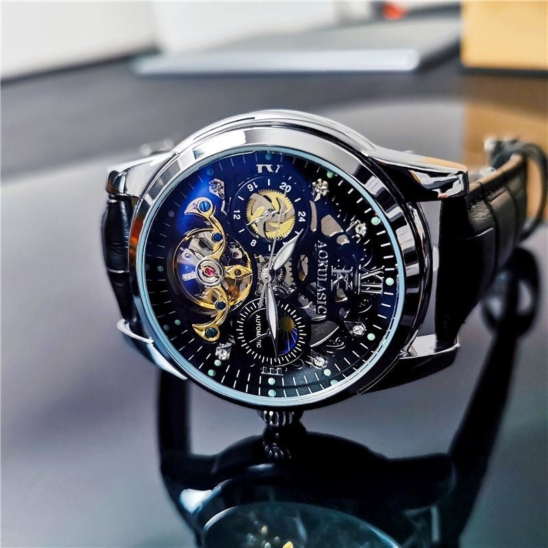 Luminaire Crest™ Vintage Automatic Watch - Luxurieglam