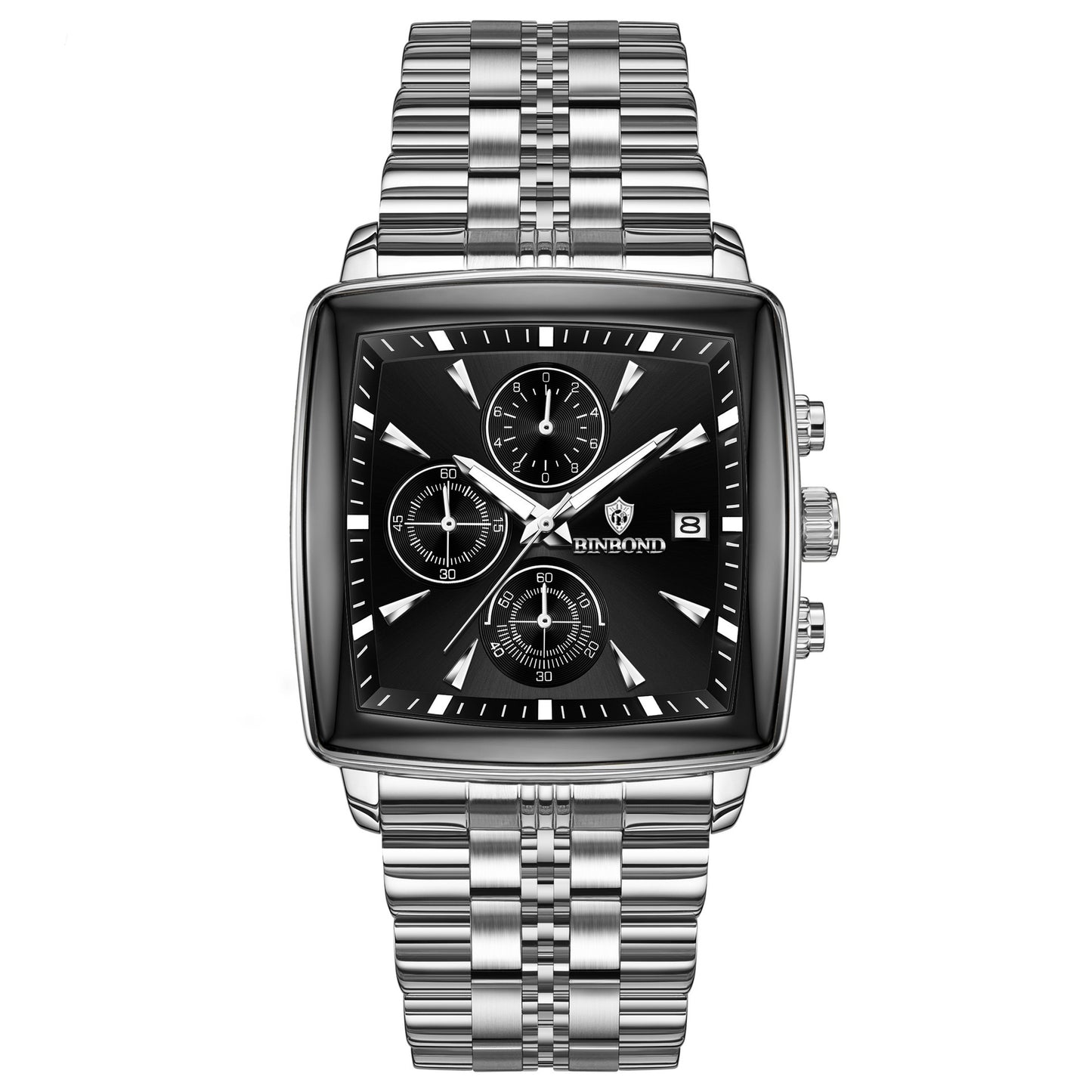 Men's Multi-functional Timing Luminous Waterproof Quartz Watch - Luxurieglam