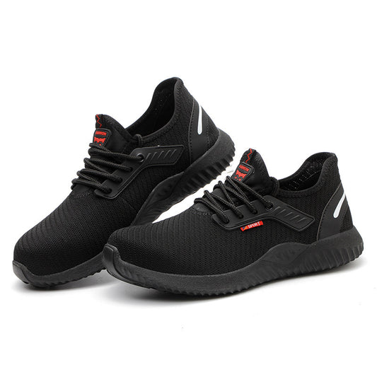 SafeStep™ Breathable Anti-Smash Work Safety Shoes - Luxurieglam