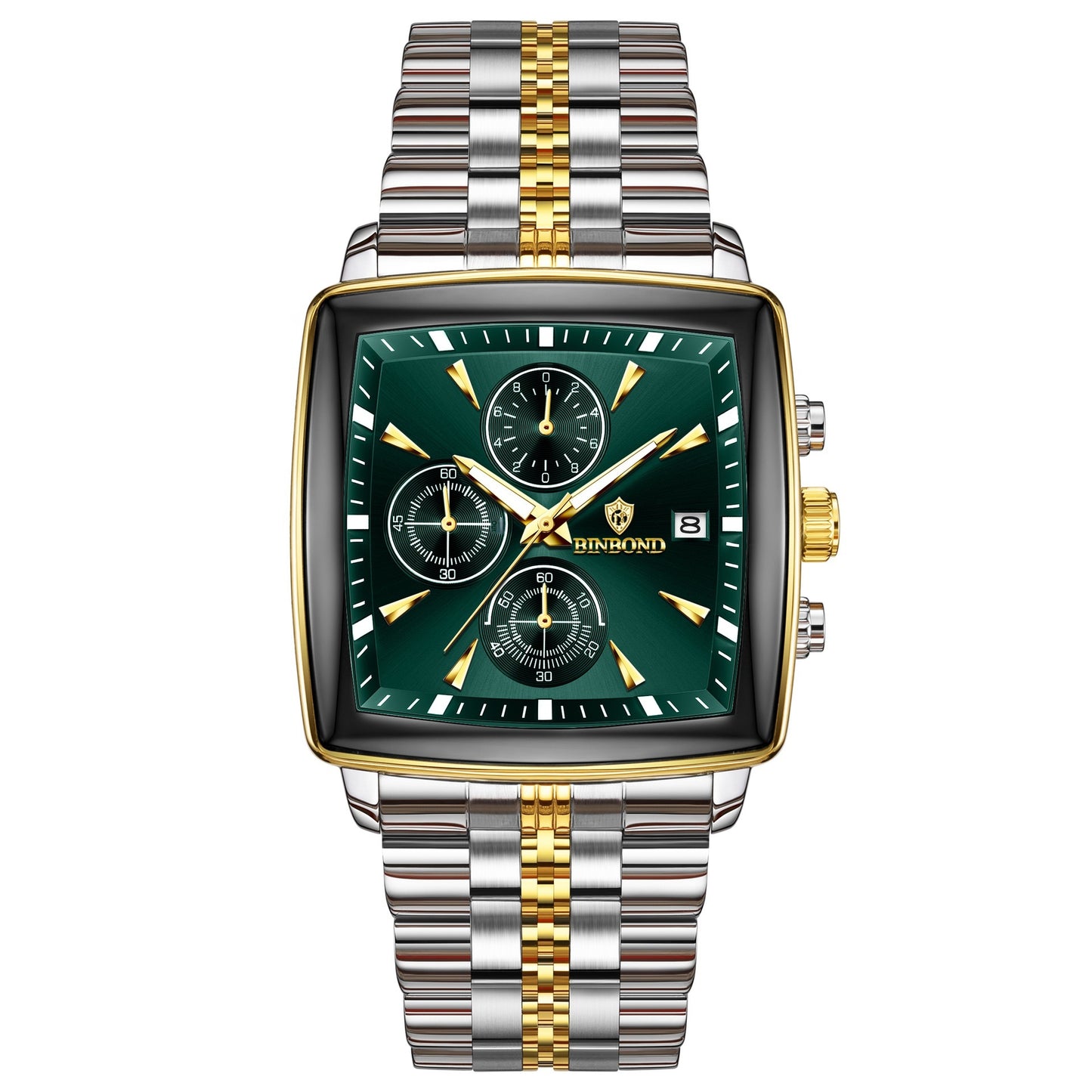 Men's Multi-functional Timing Luminous Waterproof Quartz Watch - Luxurieglam