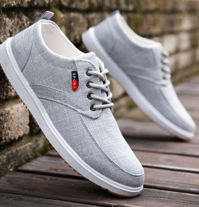AeroStep™ Men’s Lace-Up Canvas - Luxurieglam