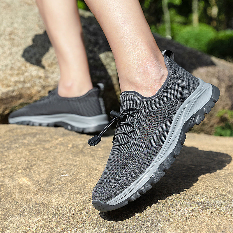 Men's New Outdoor Casual Breathable Mesh Shoes - Luxurieglam