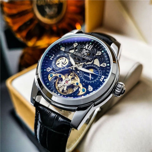 Luminaire Crest™ Vintage Automatic Watch - Luxurieglam