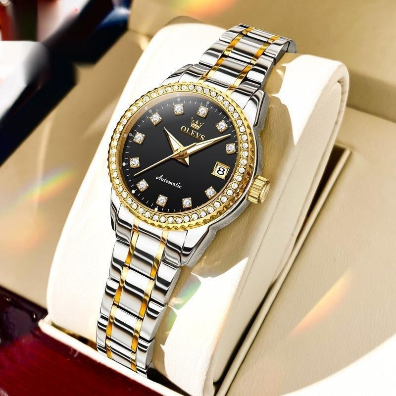 Women's All-match Casual Waterproof Mechanical Watch - Luxurieglam