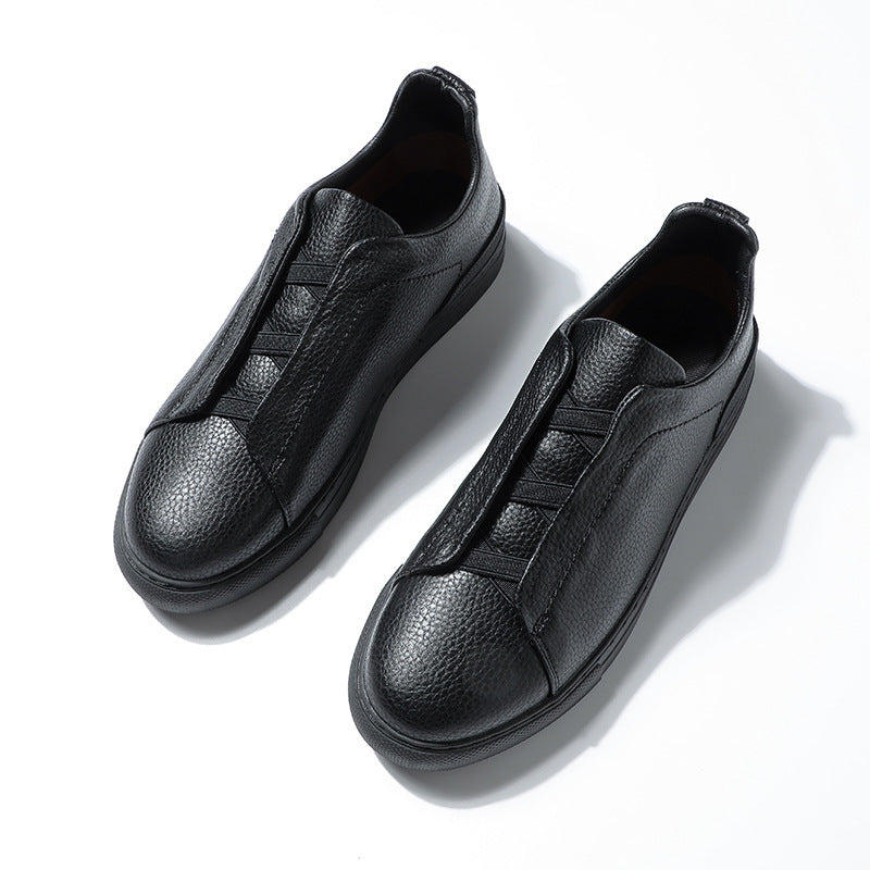 LuxeStep™ One-Pedal Soft Sole Leather Gommino Loafers - Luxurieglam