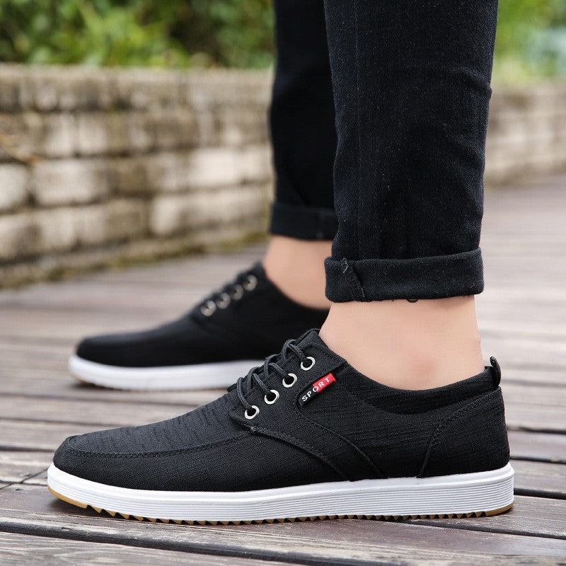 AeroStep™ Men’s Lace-Up Canvas - Luxurieglam
