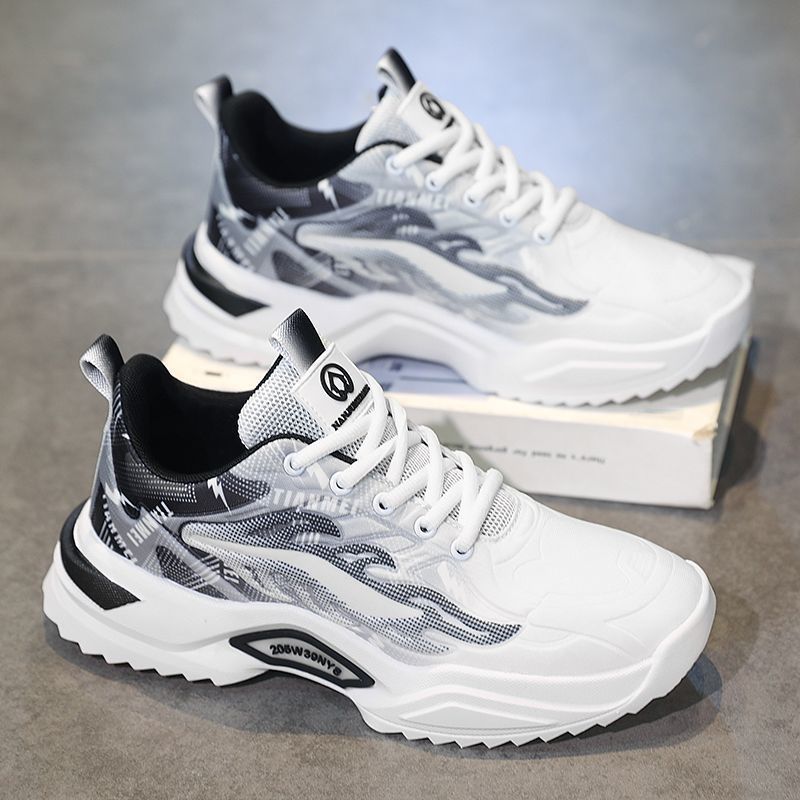 AeroStride Max Men’s Breathable Mesh Chunky Sneakers - Luxurieglam