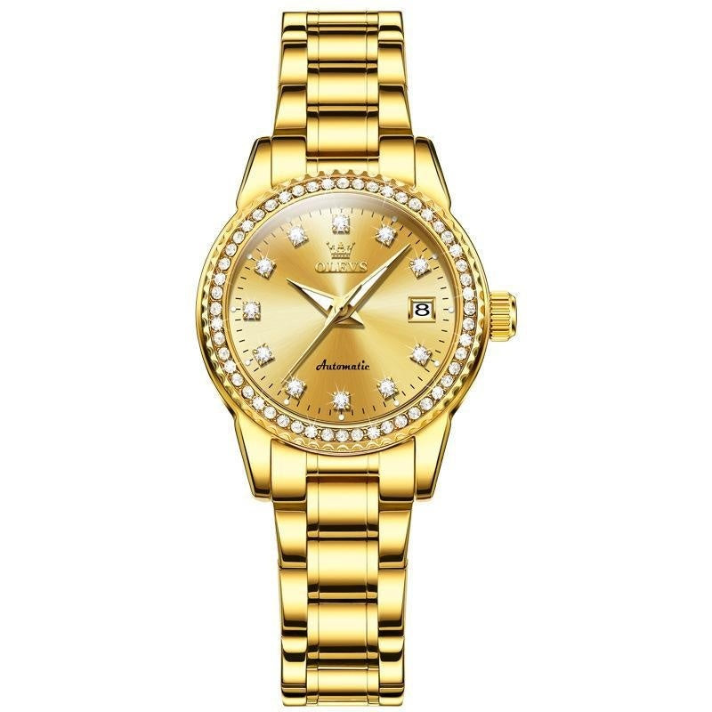 Women's All-match Casual Waterproof Mechanical Watch - Luxurieglam