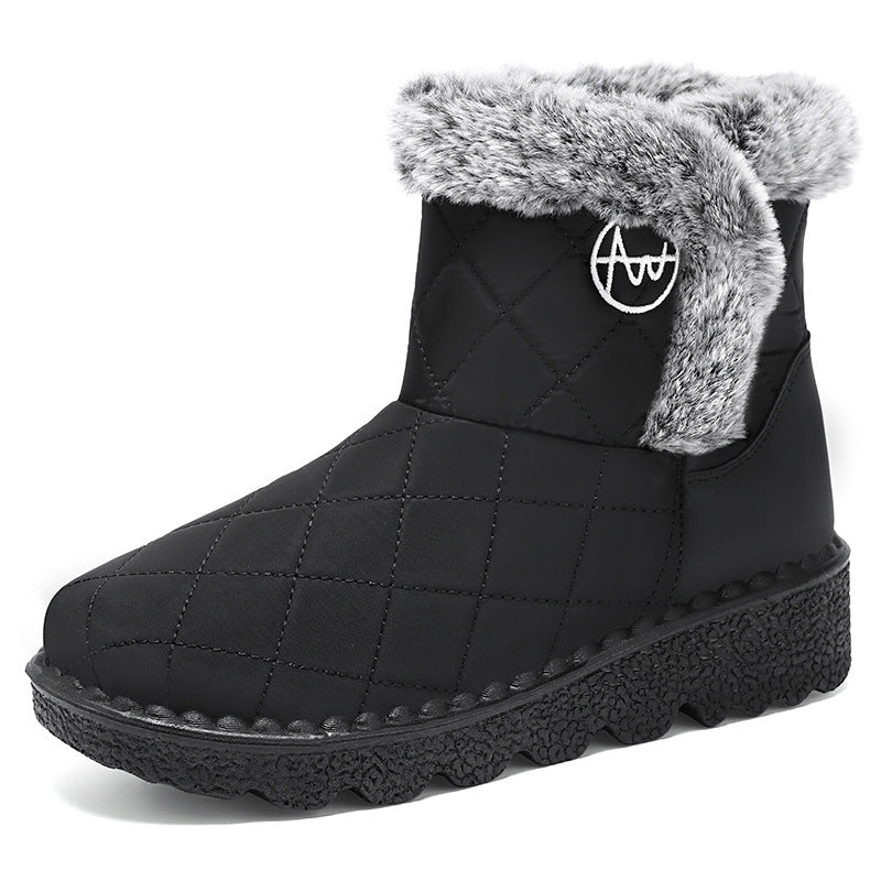 Women’s High-Top Outdoor Snow Boots - Luxurieglam