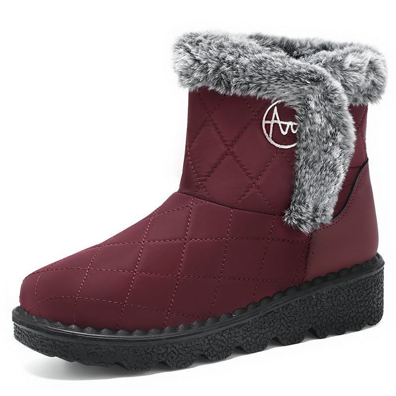 Women’s High-Top Outdoor Snow Boots - Luxurieglam