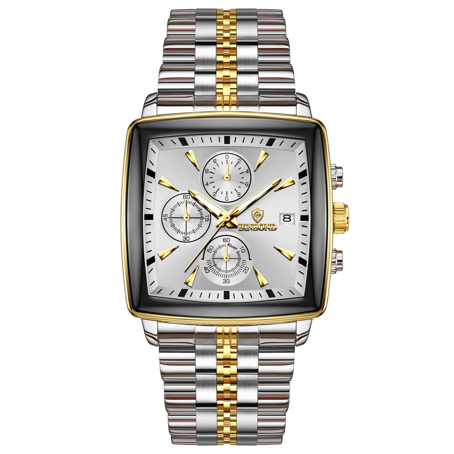 Men's Multi-functional Timing Luminous Waterproof Quartz Watch - Luxurieglam