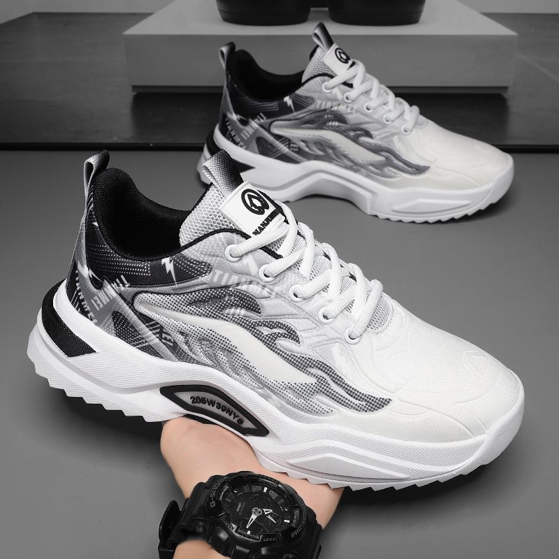 AeroStride Max Men’s Breathable Mesh Chunky Sneakers - Luxurieglam