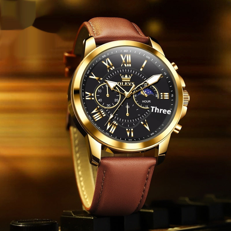 TitanPulse™ SportMaster Waterproof Chronograph - Luxurieglam