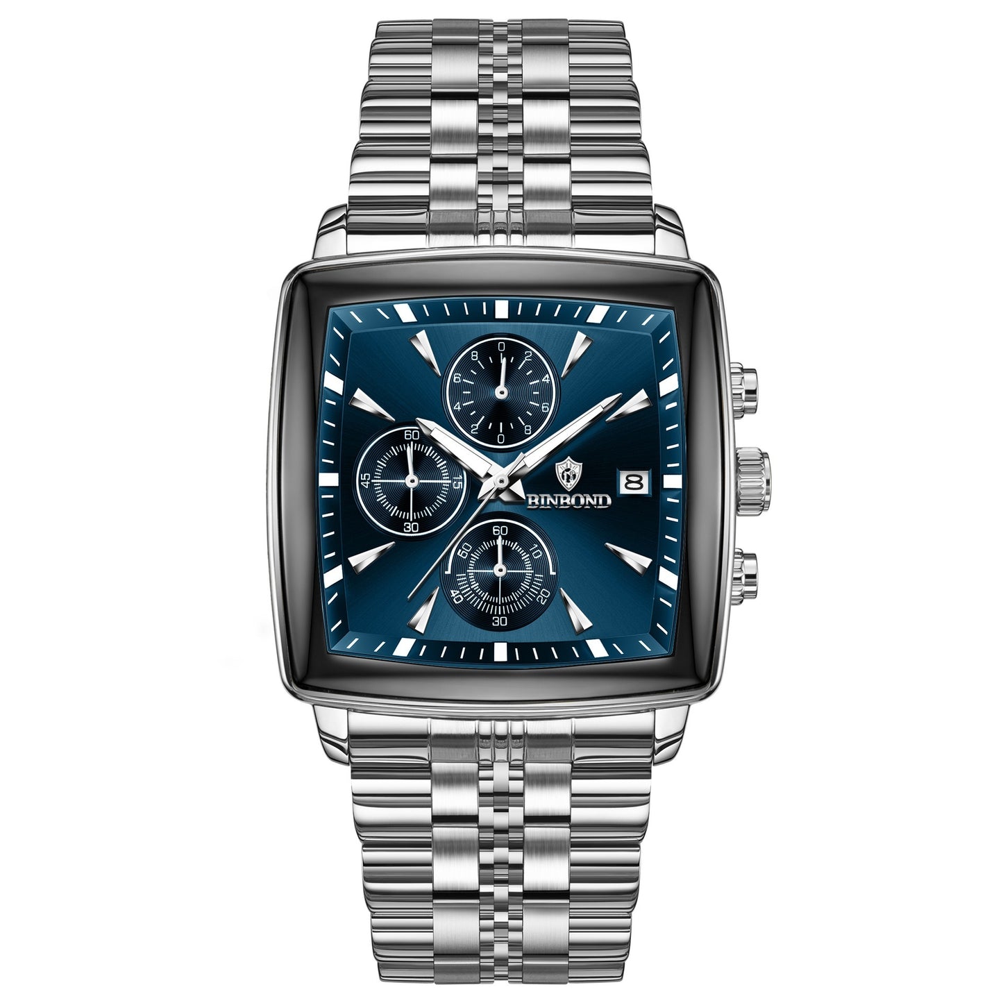Men's Multi-functional Timing Luminous Waterproof Quartz Watch - Luxurieglam