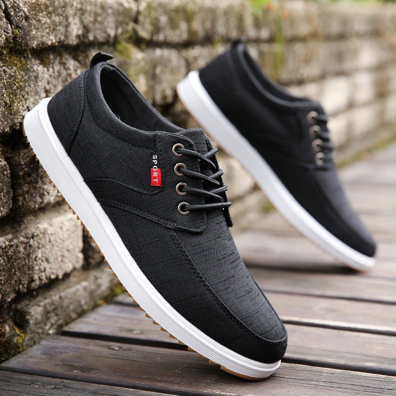 AeroStep™ Men’s Lace-Up Canvas - Luxurieglam