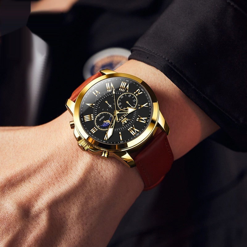 TitanPulse™ SportMaster Waterproof Chronograph - Luxurieglam