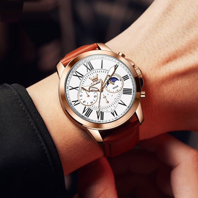 TitanPulse™ SportMaster Waterproof Chronograph - Luxurieglam