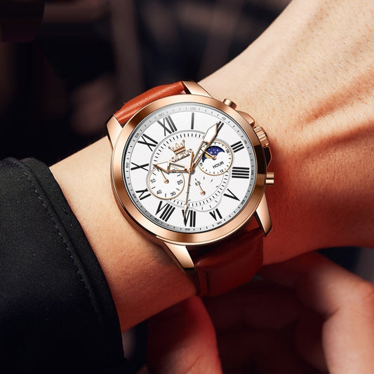 TitanPulse™ SportMaster Waterproof Chronograph - Luxurieglam