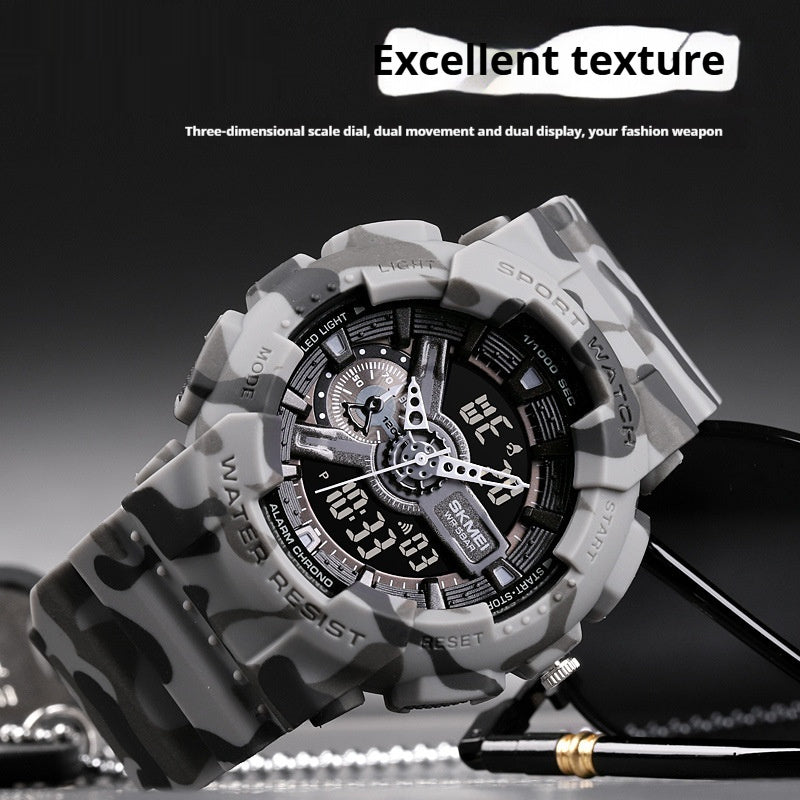 Men's Electronic Fashion Personality Sports Watch - Luxurieglam