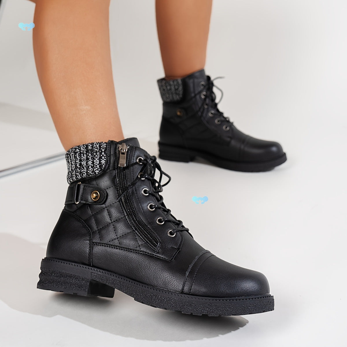 Women’s Side Zipper Low Heel Ankle Boots – Fashionable & Comfortable Everyday Wear - Luxurieglam