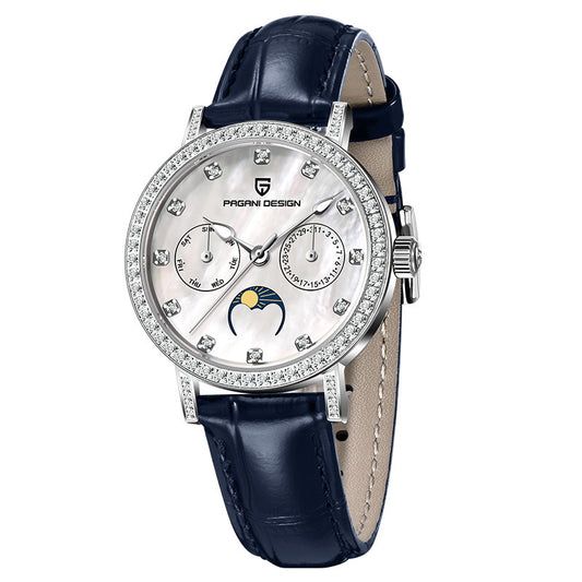 Quartz Women's Watch Multifunctional Waterproof Trend - Luxurieglam