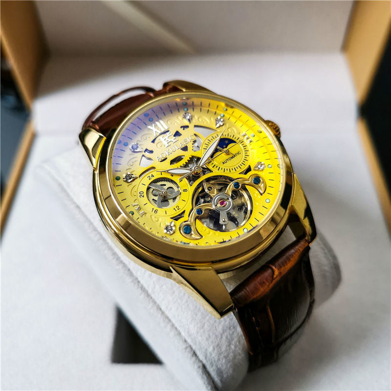 Luminaire Crest™ Vintage Automatic Watch - Luxurieglam