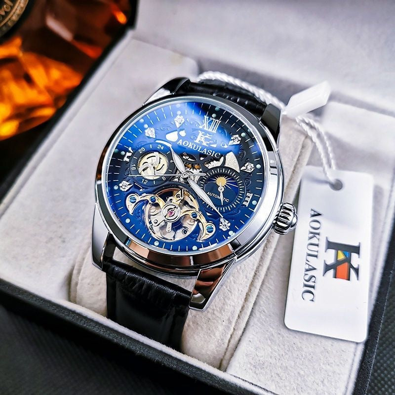 Luminaire Crest™ Vintage Automatic Watch - Luxurieglam